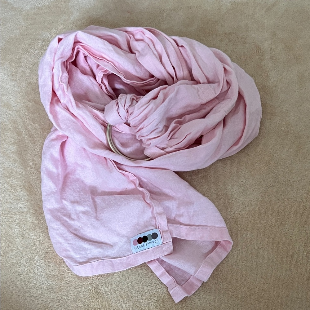 Light Pink Women's Wrap Scarf by